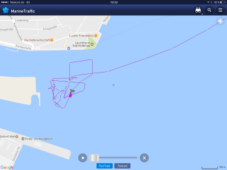 MArineTraffic Kiel